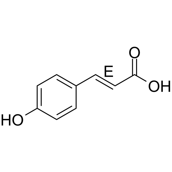 p-Coumaric-acid Structure